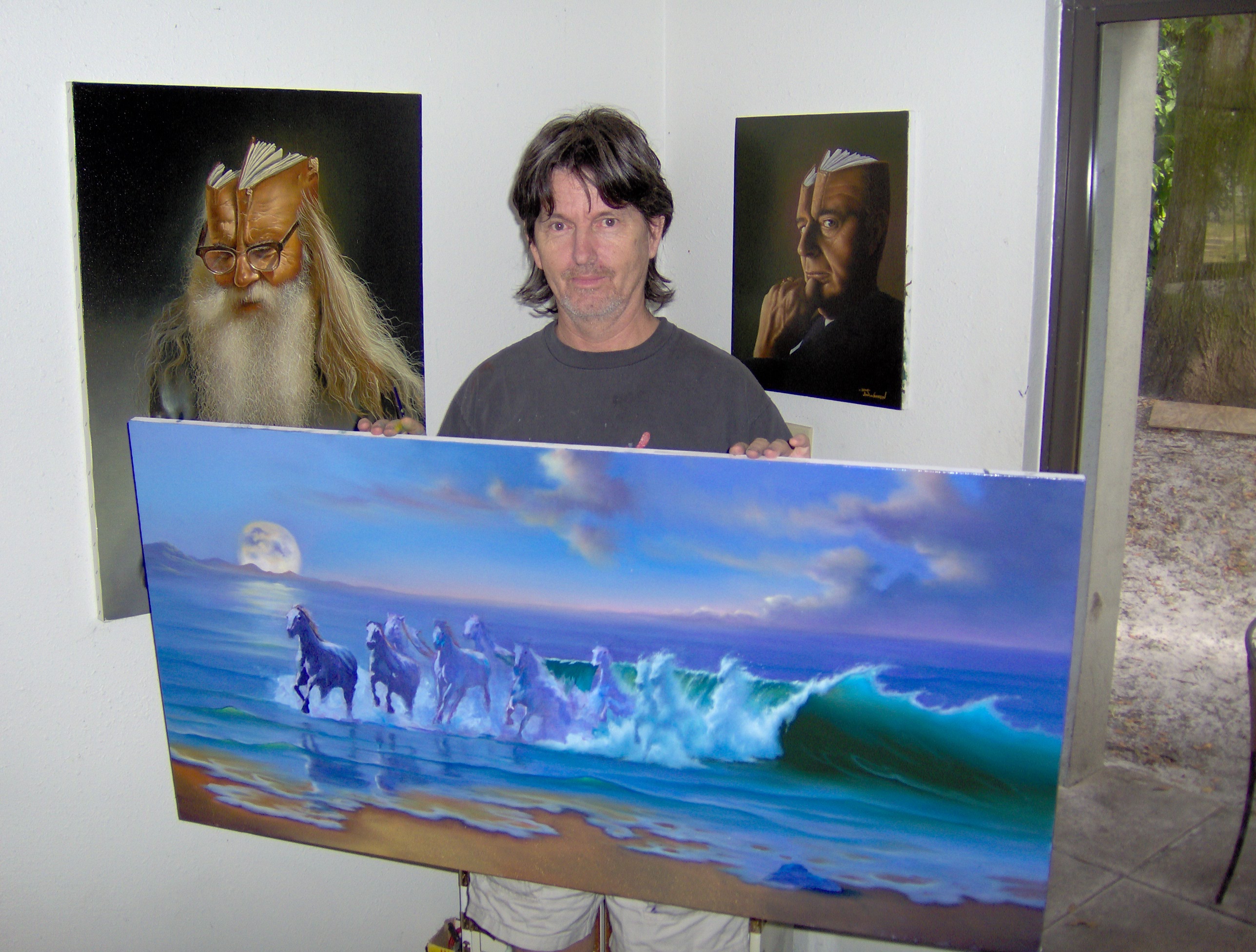 Jim Warren at Wyland Gallery Sarasota