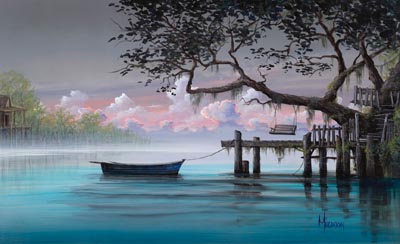 Blue Bayou by Stephen Muldoon - Wyland Galleries of the Florida Keys