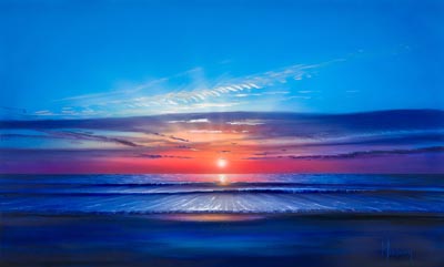 Cobalt Beach by Stephen Muldoon - Wyland Galleries of the Florida Keys
