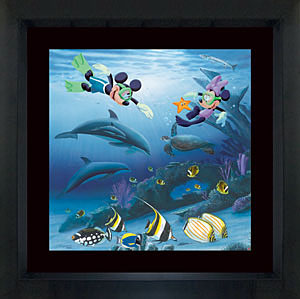 Dive Buddies- Disney by Wyland - Wyland Galleries of the Florida Keys