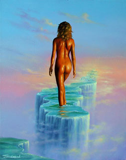 Jim Warren Dream Walker - Wyland Gallery Sarasota