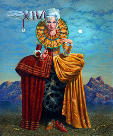 Extravagancy of Time - Michael Cheval Wyland Galleries of the Florida Keys
