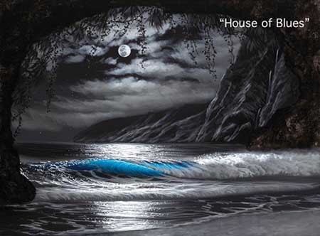 House of Blues by Walfrido Garcia - Wyland Galleries of the Florida Keys - Key West & Sarasota