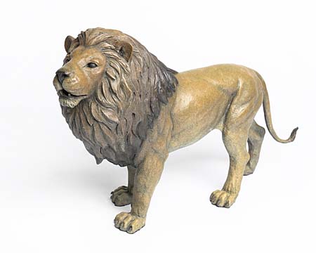 Lion by Wyland - Wyland Galleries of the Florida Keys