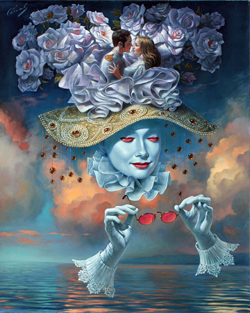 Love is Blind - Michael Cheval Wyland Galleries of the Florida Keys