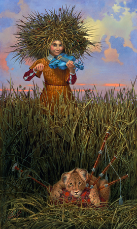 Lullaby for a Stranger - Michael Cheval Wyland Galleries of the Florida Keys