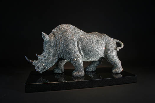 Rhino - Clarita Brinkerhoff Wyland Gallery Sarasota & Key West