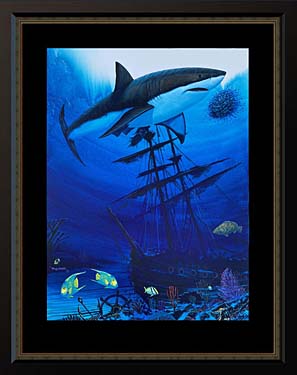 Shipwreck by Wyland - Wyland Galleries of the Florida Keys