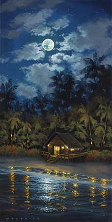 Tropical Distancing by Walfrido Garcia - Wyland Galleries of the Florida Keys - Key West & Sarasota