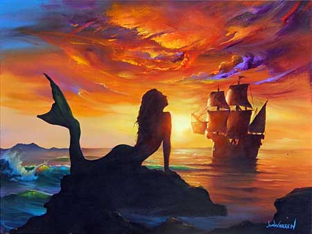The Great Discovery by Jim Warren Wyland Galleries of the Florida Keys
