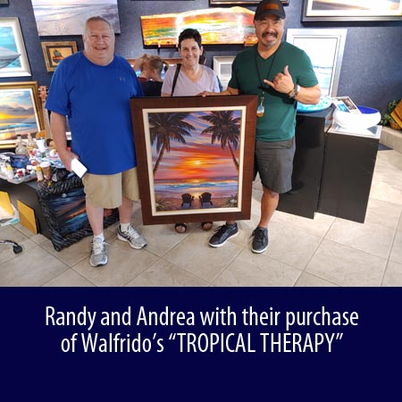 Randy-and-Andrea-with-their-purchase-of-Walfridos-TROPICAL-THERAPY