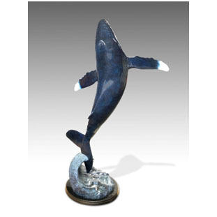 Breach for the Sky Wyland Bronze Sculpture