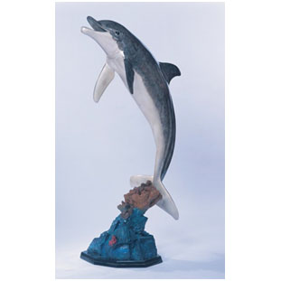 Dolphin Welcome Wyland Bronze Sculpture