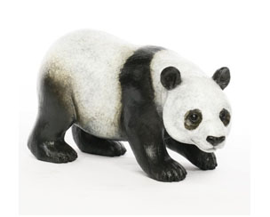 Panda Bronze Sculpture by Wyland