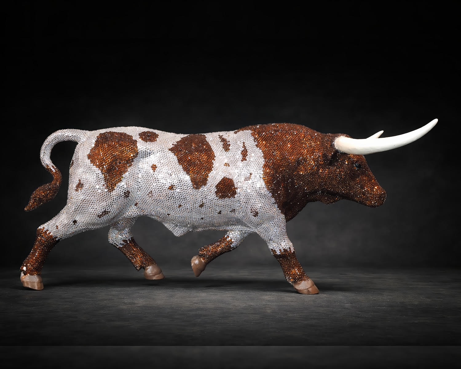 Longhorn Bull by Clarita Brinkerhoff
