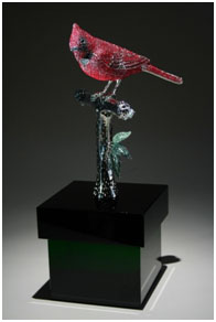 Red Cardinal by Clarita Brinkerhoff Red Cardinal by Clarita Brinkerhoff