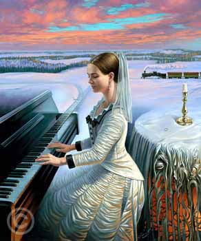 Anna by Michael Cheval - Art for Sale