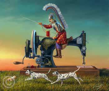 Ensewing Peace by Michael Cheval