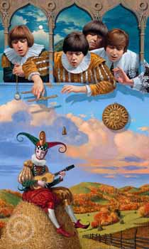 Fool On The Hill by Michael Cheval