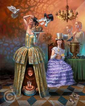 Magicians Birthday by Michael Cheval