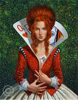 Queen of Heart by Michael Cheval