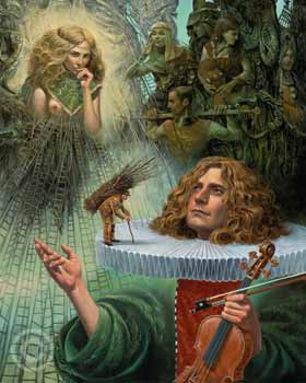 Stairways to Heaven by Michael Cheval