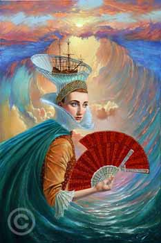 Storm_s Tranquility by Michael Cheval