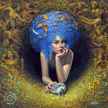 Wallflower by Michael Cheval