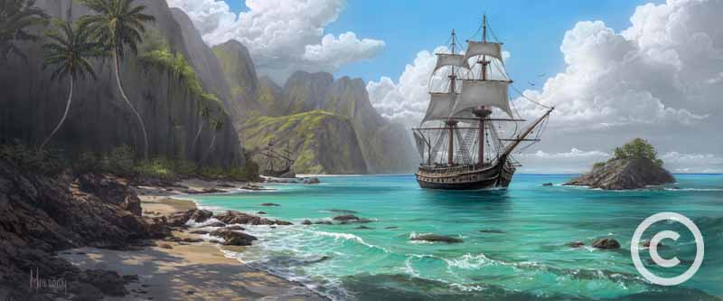 A Paradise Refuge by Stephen Muldoon Wyland Galleries