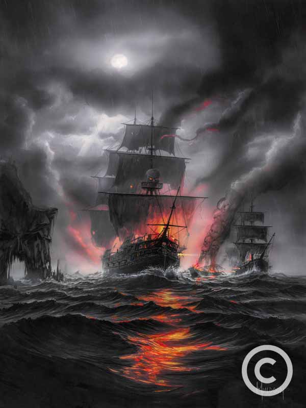 No Quarter by Stephen Muldoon Wyland Galleries