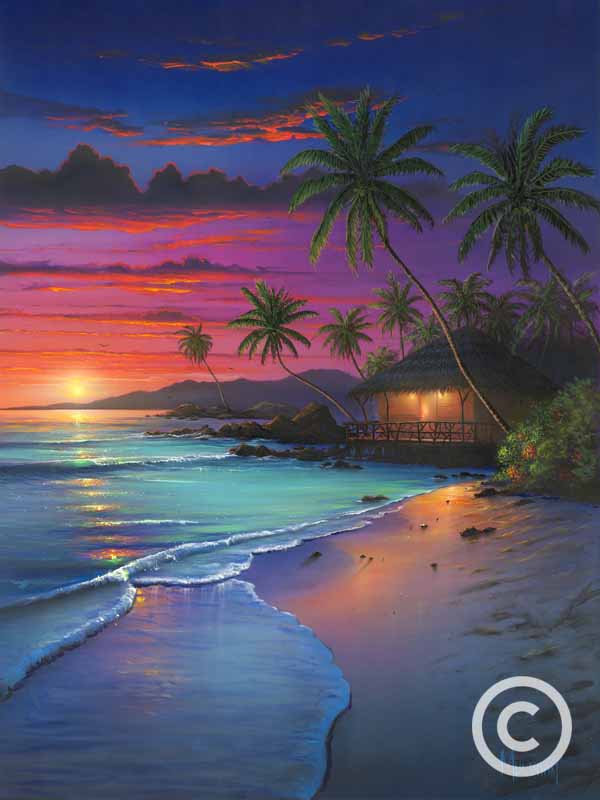 Tiki Nights by Stephen Muldoon Wyland Galleries