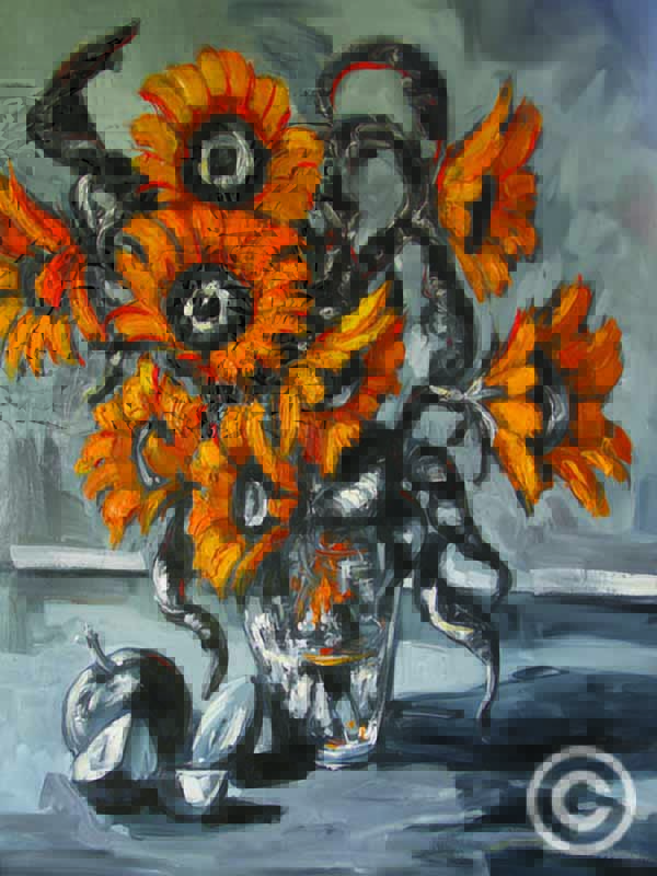 Sunflower Dreams - Art by Steve Barton