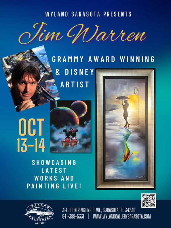 JIM-WARREN-Wyland-Sarasota-OCT-2023-WEB Jim Warren Live Art Show at Wyland Galleries Sarasota October 13-14, 2023