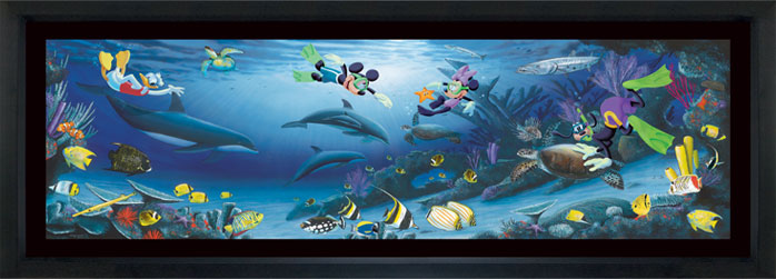 Disney Dive Buddies - Wyland Disney Art