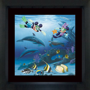 Dive Buddies- Wyland Disney Art