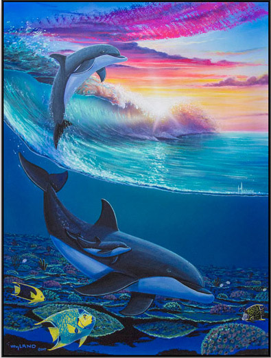 Wyland Art on Metal for Sale at Wyland Galleries