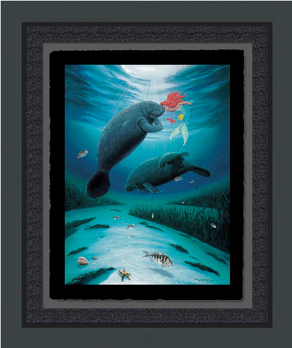 Little Mermaid Love - Wyland Disney Art