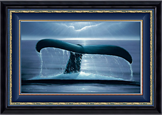 Whale Sighting Wyland Giclee 33x47 at Wyland Galleries