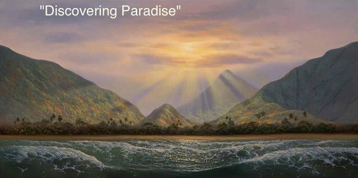 Discovering Paradise - Art by Walfrido Garcia at Wyland Galleries of the Florida Keys
