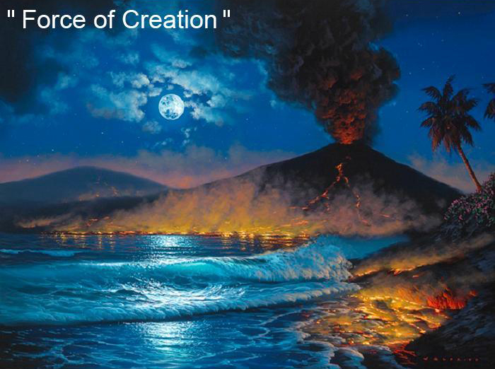 Force of Creation - Art by Walfrido Garcia at Wyland Galleries of the Florida Keys