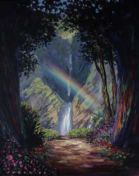 Rainbow Connection by Walfrido Garcia at Wyland Galleries of the Florida Keys