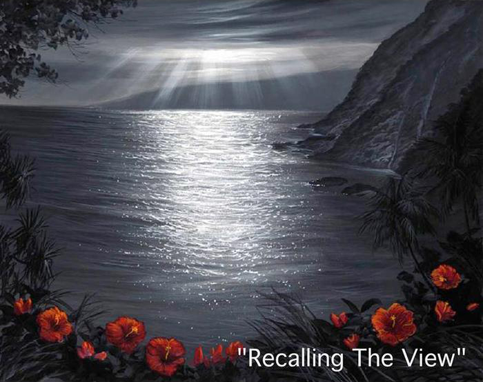 Recalling the View - Art by Walfrido Garcia at Wyland Galleries of the Florida Keys