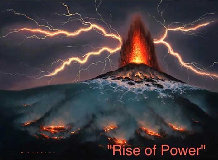 Rise of Power Art by Walfrido Garcia at Wyland Galleries of the Florida Keys