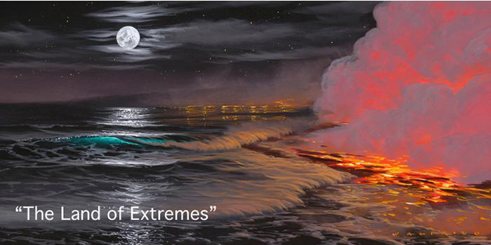 The Land of Extremes - Art by Walfrido Garcia at Wyland Galleries of the Florida Keys