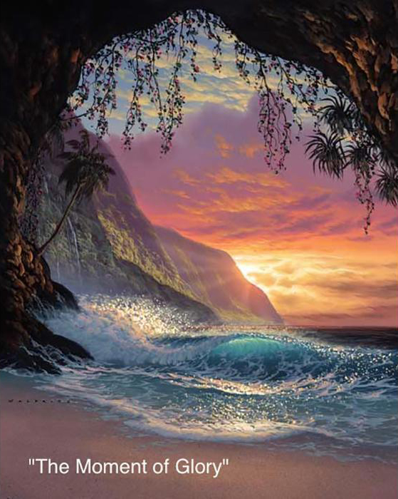 The Moment of Glory - Art by Walfrido Garcia at Wyland Galleries of the Florida Keys