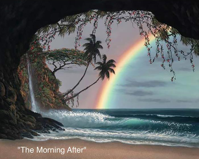 The Morning After - Art by Walfrido Garcia at Wyland Galleries of the Florida Keys
