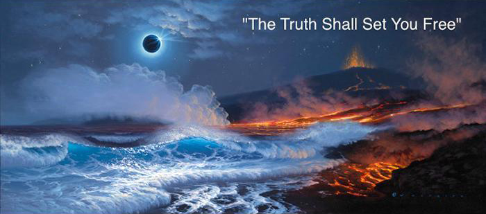 The Truth Shall Set You Free - Art by Walfrido Garcia at Wyland Galleries of the Florida Keys