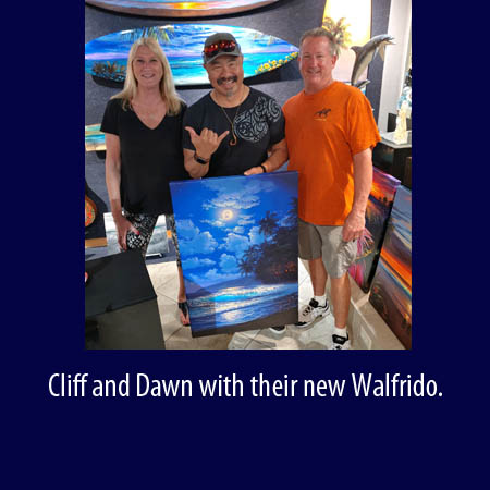 Cliff and Dawn with new Walfrido artwork