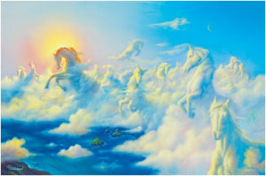 Above the Clouds by Jim Warren Wyland Galleries