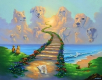 All Dogs Go to Heaven by Jim Warren Wyland Galleries 2
